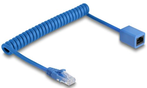 Delock RJ45 spiral cable connector to