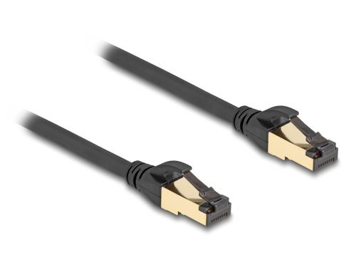 Delock RJ45 Ethernet cable Cat.6A, straight to plug, S/FTP Cat7