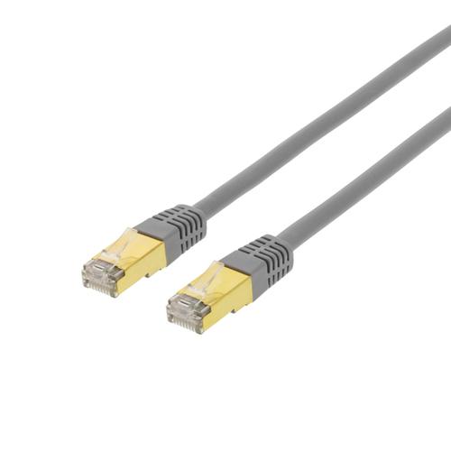 Deltaco STP-710 networking cable Grey 10 m Cat7 S/FTP (S-STP)