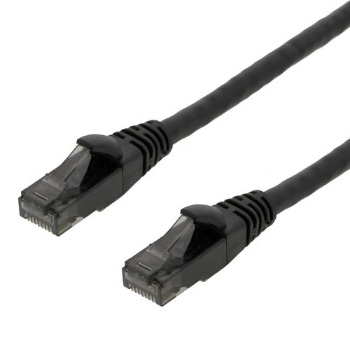 Deltaco UUTP-1503 networking cable, black, 2 m, Cat6 U/UTP