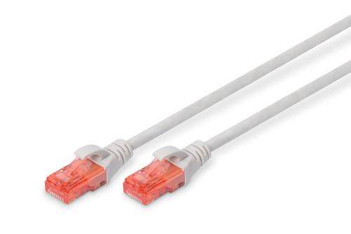 Digitus CAT 6 U/UTP Patch Cable - LSZH, 25m, grey