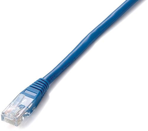 Equip Patch cable Cat5e U/UTP 2xRJ45 15.00m blue PVC polybag