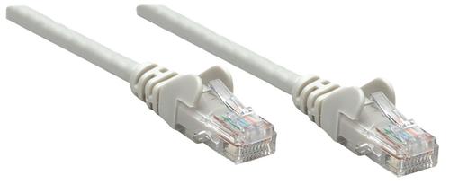 Intellinet RJ45 U/UTP Cat6 Patch Cable 10m Strain Relief Grey