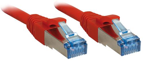Lindy Cat6A S/FTP PIMF LSZH red 10m patch cable