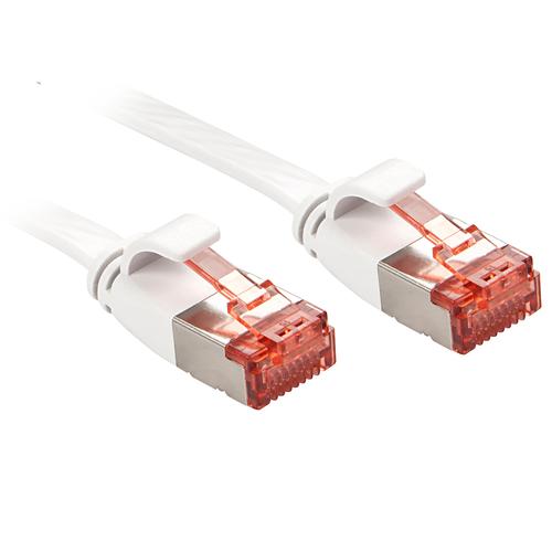 Lindy Flat ribbon Cat6 U/FTP white 2.00m