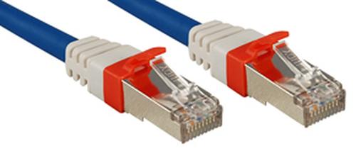 Lindy Blue Cat6(A) SSTP / S/FTP PIMF 5.00m 10Gbit patch cable