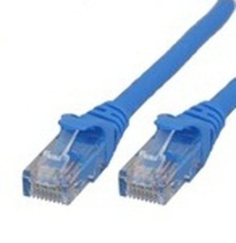 MicroConnect UTP Cat6 3m networking cable, Blue