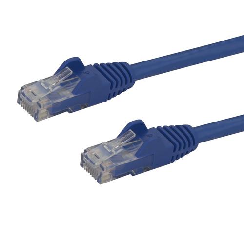 StarTech.com 1m CAT6 Ethernet Cable - Blue CAT 6 Gigabit Ethernet Wire - 250MHz 100W PoE RJ45 UTP Network/Patch Cord, Snagless with Strain Relief, Individually Tested