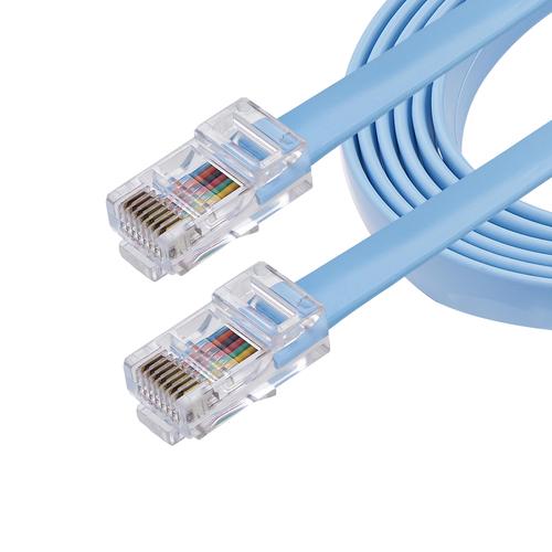 StarTech.com 6 ft Cisco Console Rollover Cable - RJ45 Male/Male