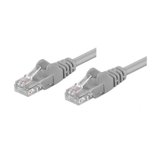 Techly 50m RJ45 Cat 5e networking cable, grey Cat5e U/UTP (UTP)