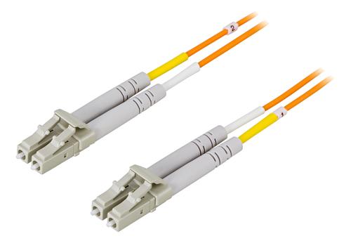 Deltaco LCLC-2M InfiniBand/fibre optic cable 2x LC Orange