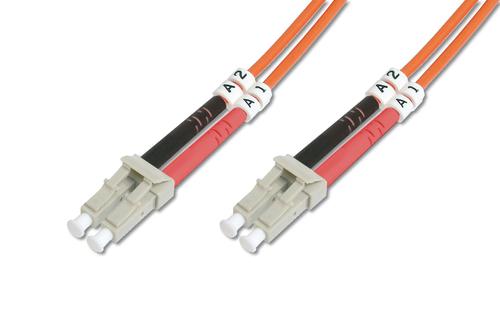 Digitus Fiber optic multimode patch cord, LC/LC