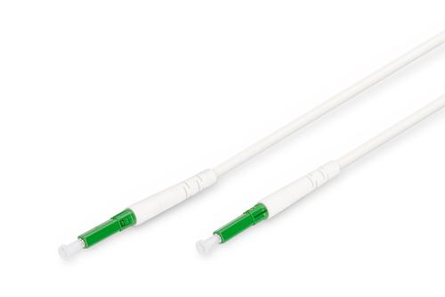 Digitus FTTH Drop cable, inflatable, SM 1F, LC/UPC, 30m (white)