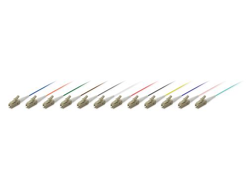 Equip Patch cable LC-PC 2.00m 12pcs Single Dupl. OM2 12Color