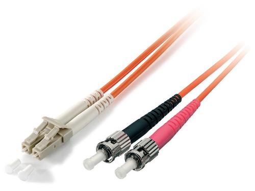 Equip Patch cable LC-ST 5.00m Singlemode Duplex OS2 yellow polybag