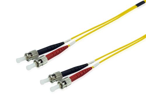 Equip Patch cable ST-ST 5.00m Singlemode Duplex OS2 yellow polybag