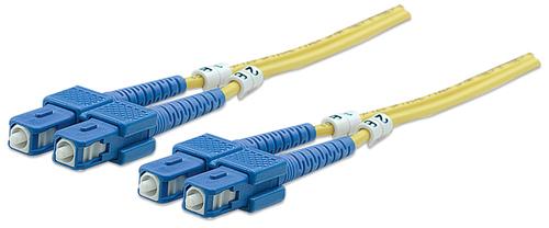 Intellinet LWL Anschlusskabel SC/SC 5m Singlemode OS2 yellow