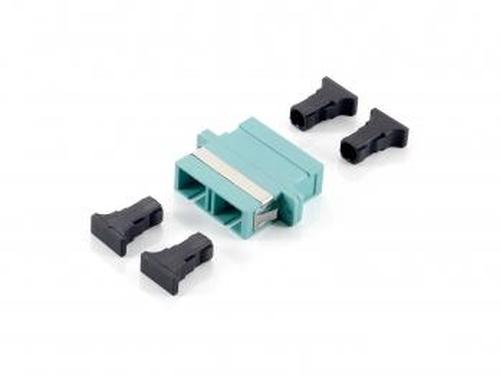 Equip LWL-Coupler SC-APC Multimode Duplex OM3 12pcs blue