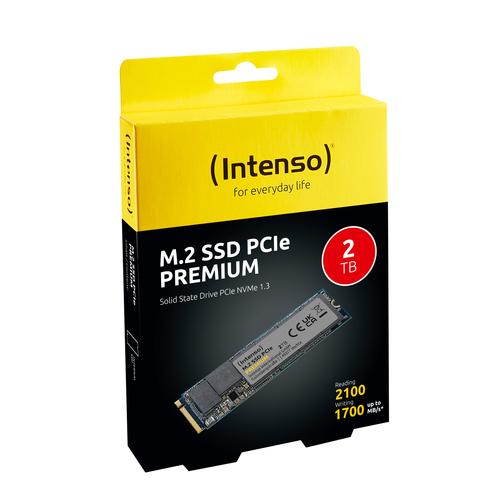 Intenso M.2 SSD PCIe Premium 2TB Gen.3x4 NVMe 1.3 retail