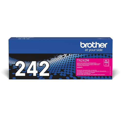 BROTHER TN-242M toner cartridge, 1 piece, Original Magenta