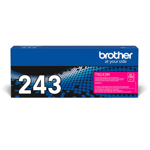BROTHER TN-243M toner cartridge, 1 piece, Original Magenta
