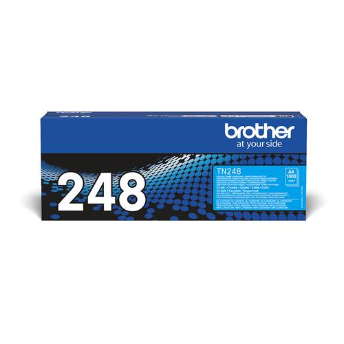 BROTHER TN-248C toner cartridge, 1 piece, Original Cyan