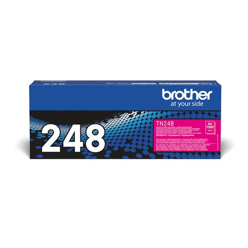 BROTHER TN-248M toner cartridge, 1 piece, Original Magenta