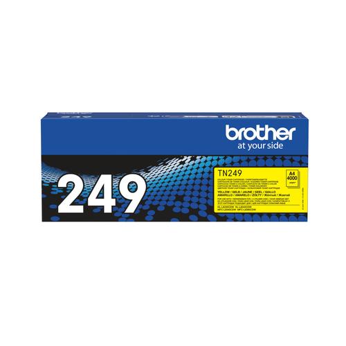 BROTHER TN-249Y toner cartridge, 1 piece, Original Yellow
