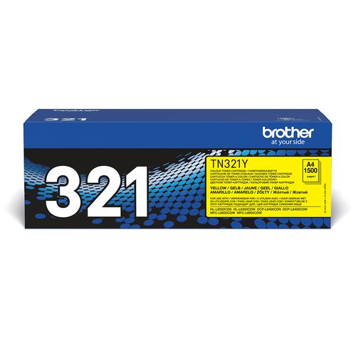 BROTHER TN-321Y toner cartridge 1 pc(s) Original Yellow