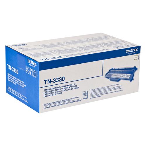 BROTHER TN-3330 toner cartridge, 1 piece, Original Black
