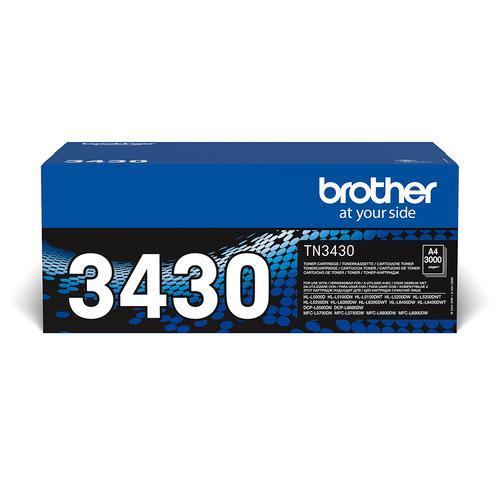 BROTHER TN-3430 toner cartridge, 1 piece, Original Black