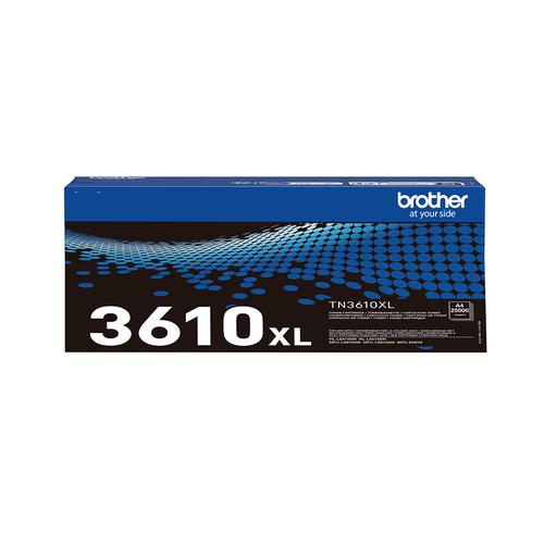 BROTHER TN-3610XL toner cartridge, 1 piece, Original Black