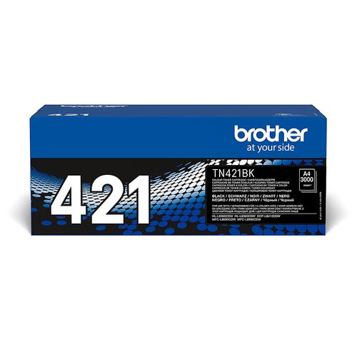 BROTHER TN-421BK toner cartridge, 1 piece, Original Black