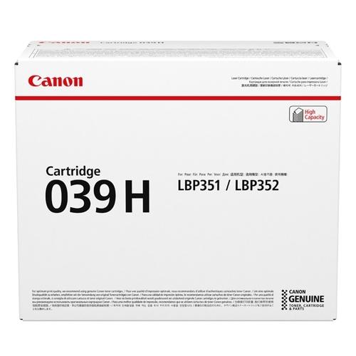 CANON 039H toner cartridge, 1 piece, Original Black