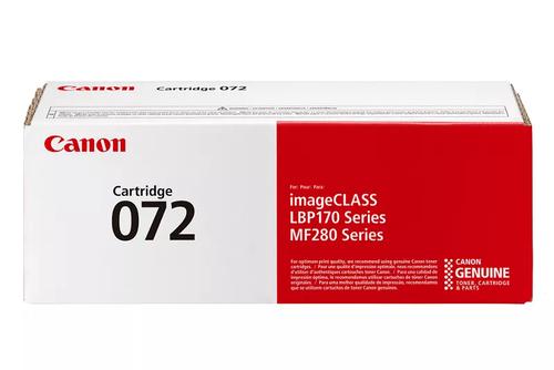 CANON 072 toner cartridge, 1 piece, Original Black