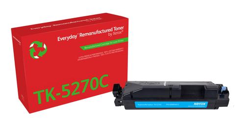 XEROX Toner for Everyday Use Kyo TK-5270C Cyan Remanufactured