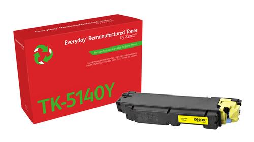 XEROX Toner for Everyday Use Kyo TK-5140Y Yellow Remanufactured