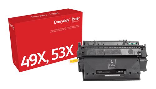 XEROX Toner Everyday HP 49X HP 53X Black