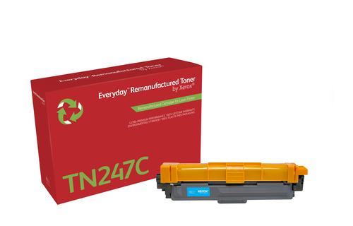 XEROX Toner for Everyday Brother TN247C Cyan Remanufactured