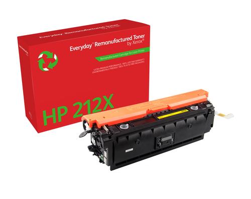 XEROX Everyday Yellow Toner, compatible with HP 212X (W2122X), High capacity