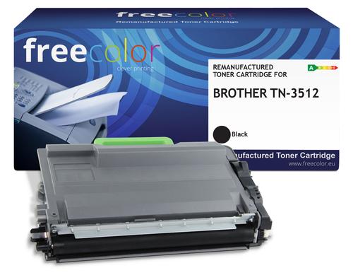 Freecolor Toner Brother TN-3512 black 12000 pages remanufactured
