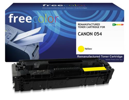 Freecolor Canon Toner 054 (3021C002) yellow 1200 pages remanufactured