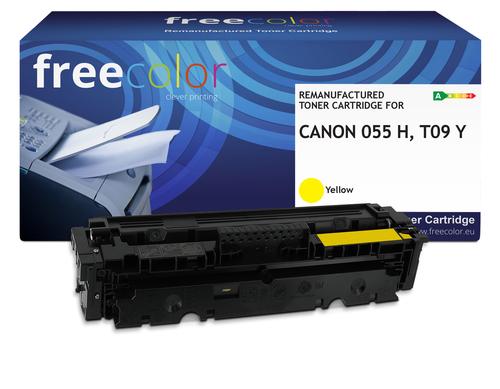 Freecolor Canon Toner 055H (3017C002) yellow 5600 pages remanufactured