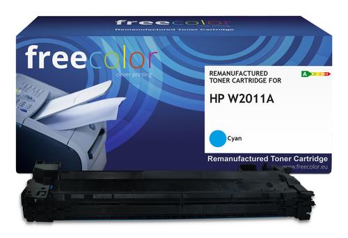 Freecolor HP W2011A cyan toner with chip 13000p compatible