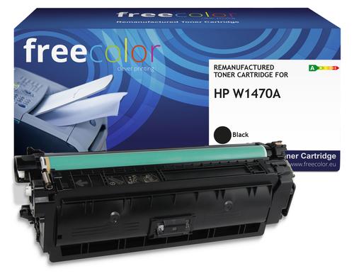 Freecolor HP W1470A black toner with chip 10500p compatible