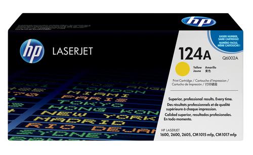 HP Toner Q6002A / 124A Yellow