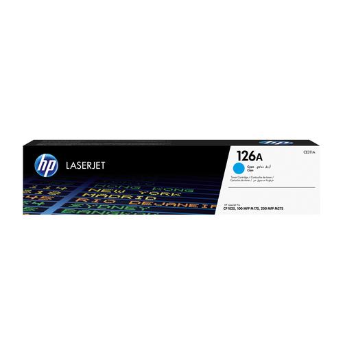 HP Toner CE311A / 126A Cyan Standard
