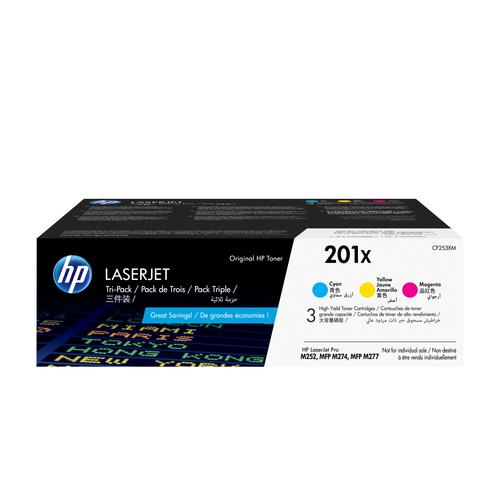 HP INC. HP 201X 3x Tri-color