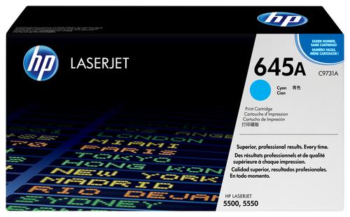 HP 645A Cyan Original LaserJet Toner