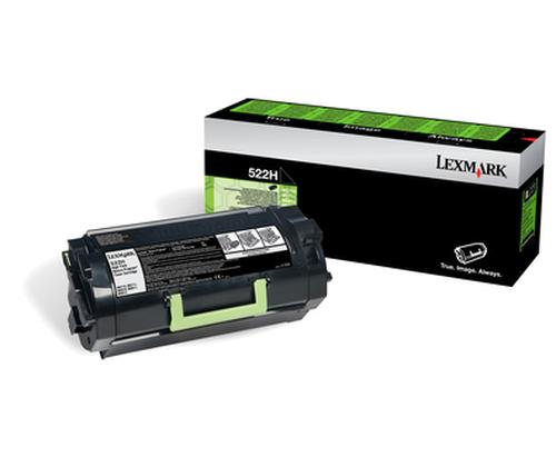 LEXMARK Toner 52D2H0E / 522H XL Black
